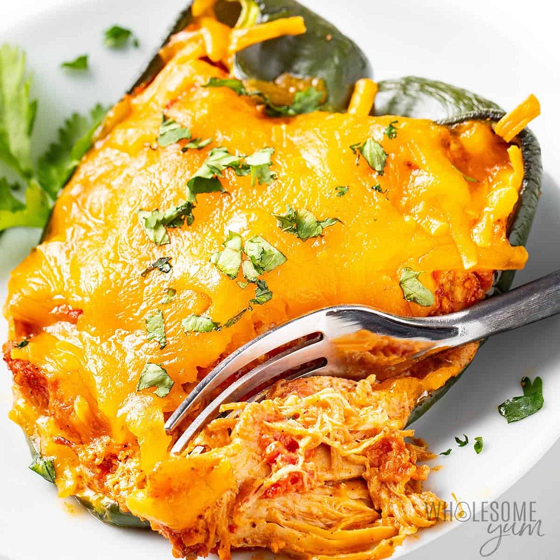 Stuffed Poblano Peppers (No Peel Recipe)
