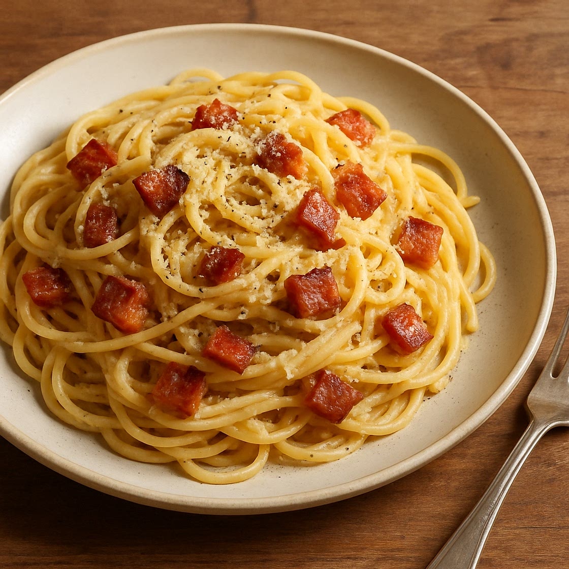 Dad’s Spaghetti Carbonara