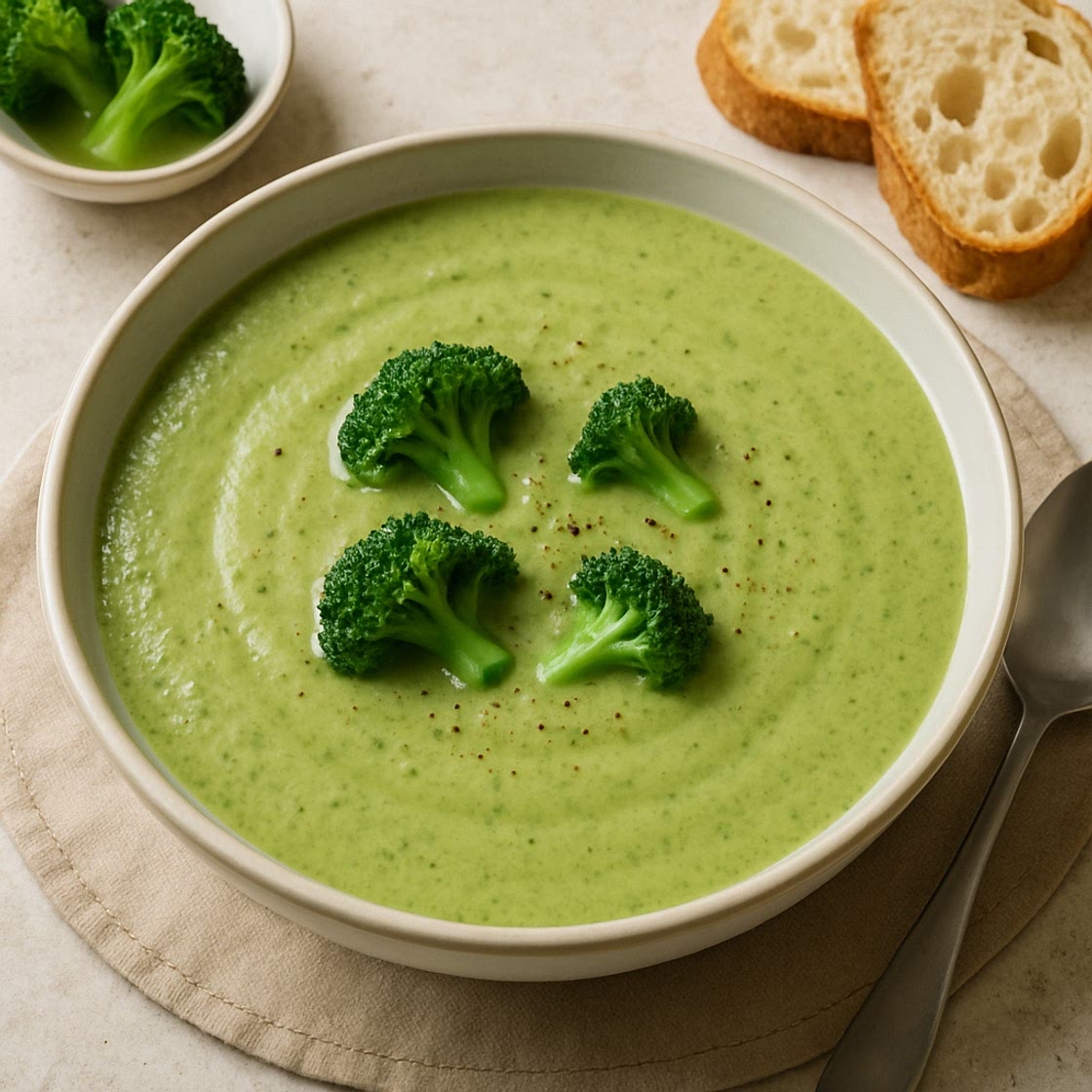 Crema de brócoli