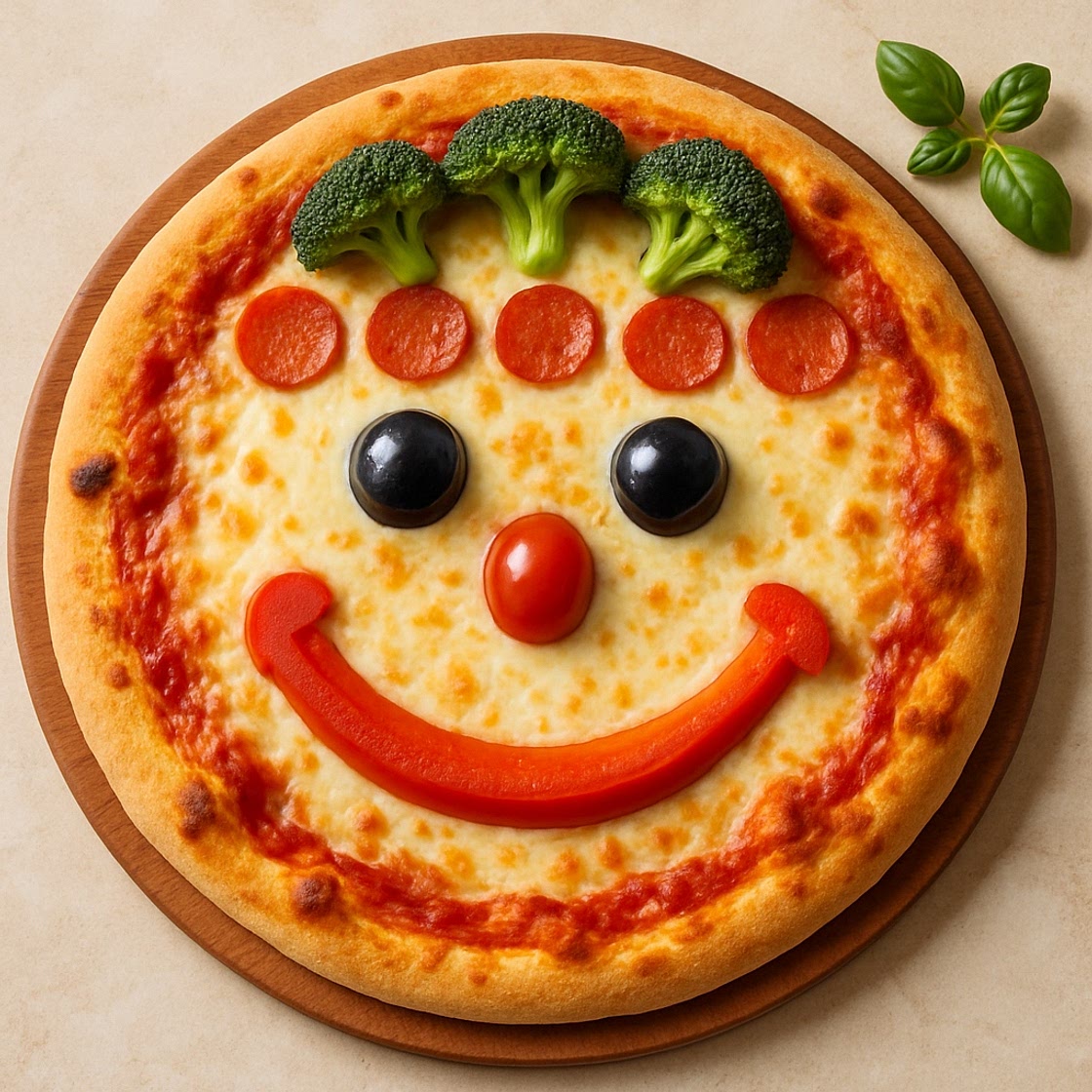 Pizza divertida