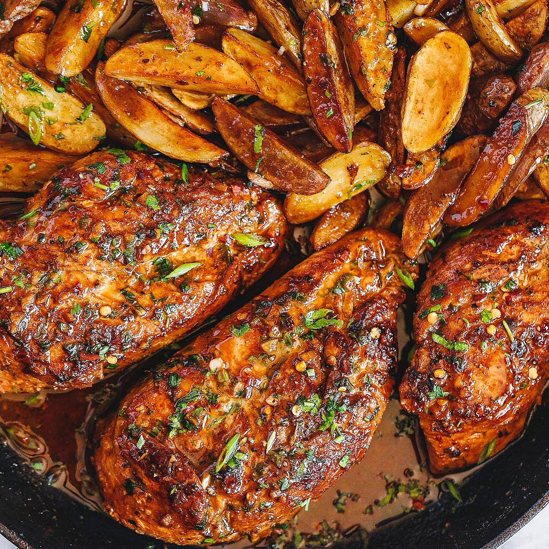 Smoked Sausage and Potato Skillet (20-Minute )