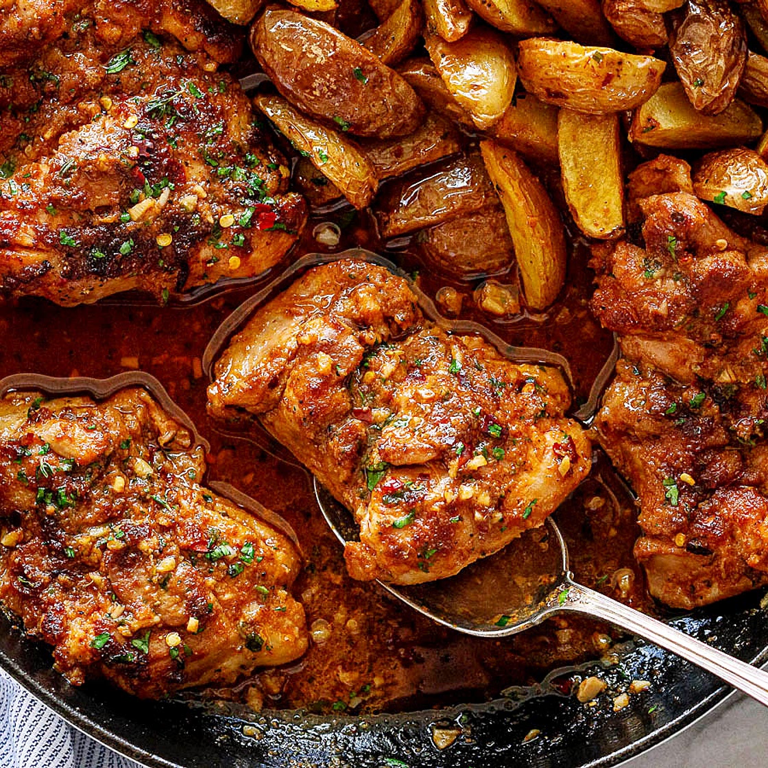 Smoked Sausage and Potato Skillet (20-Minute )