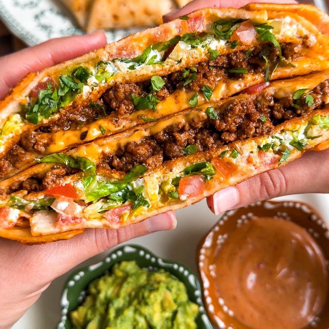 Taco Bell Crunchwrap Supreme Copycat