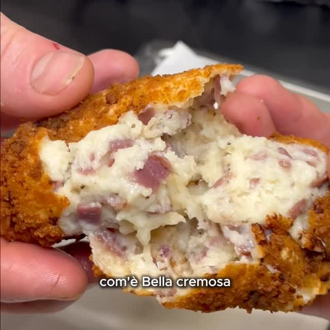 Crocchette di prosc crudo