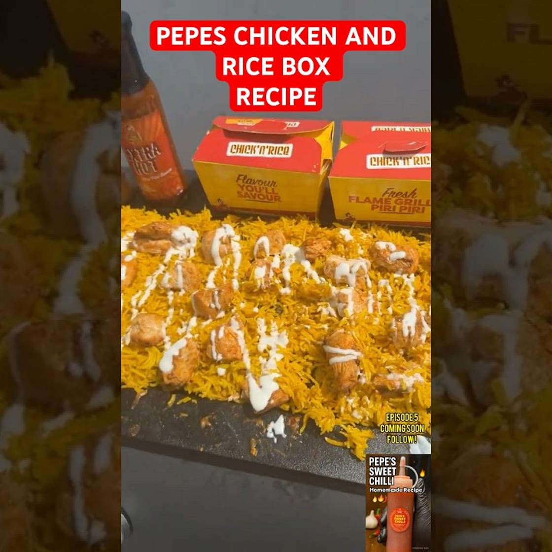 Pepe’s Chicken & Rice Box