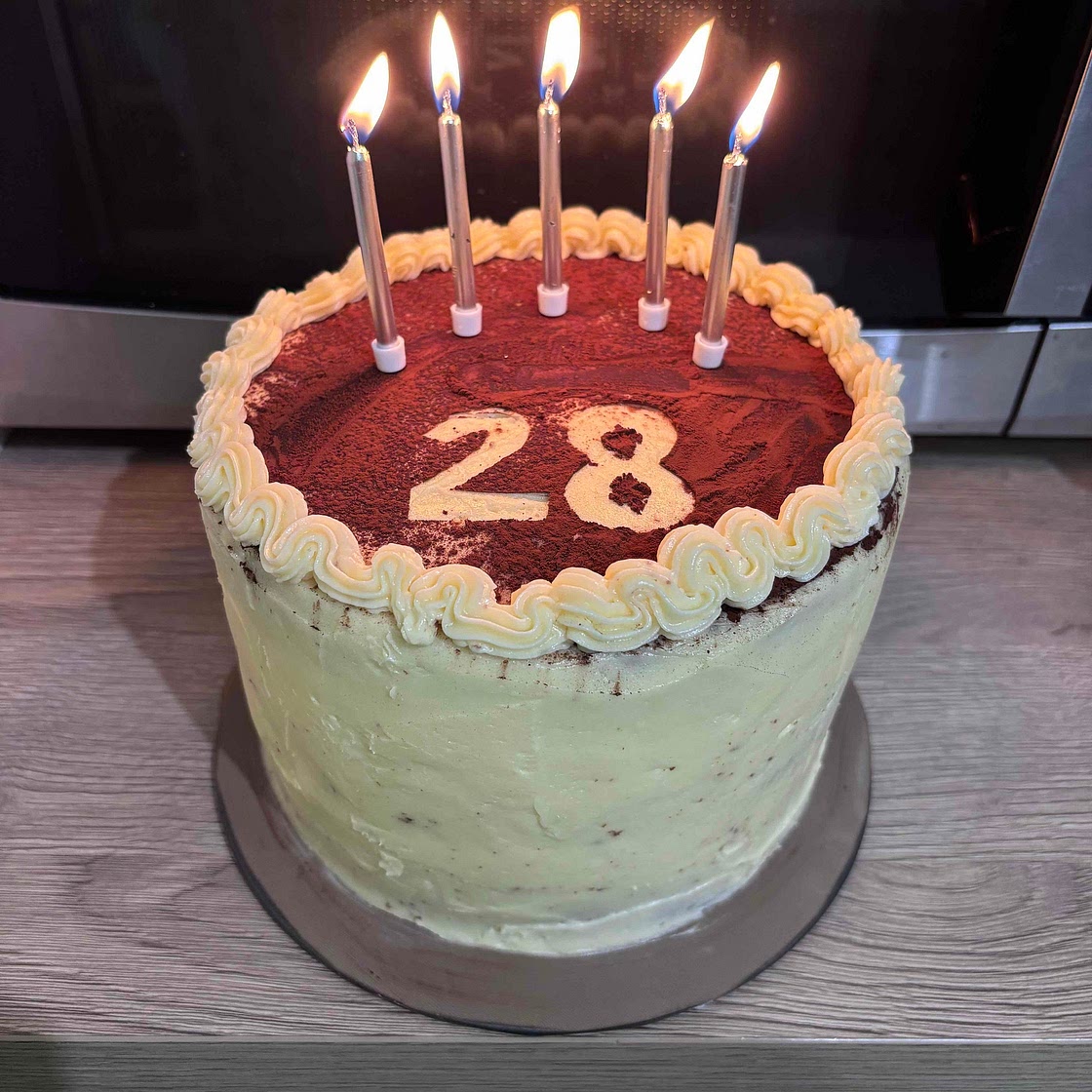 Tiramisu layer cake