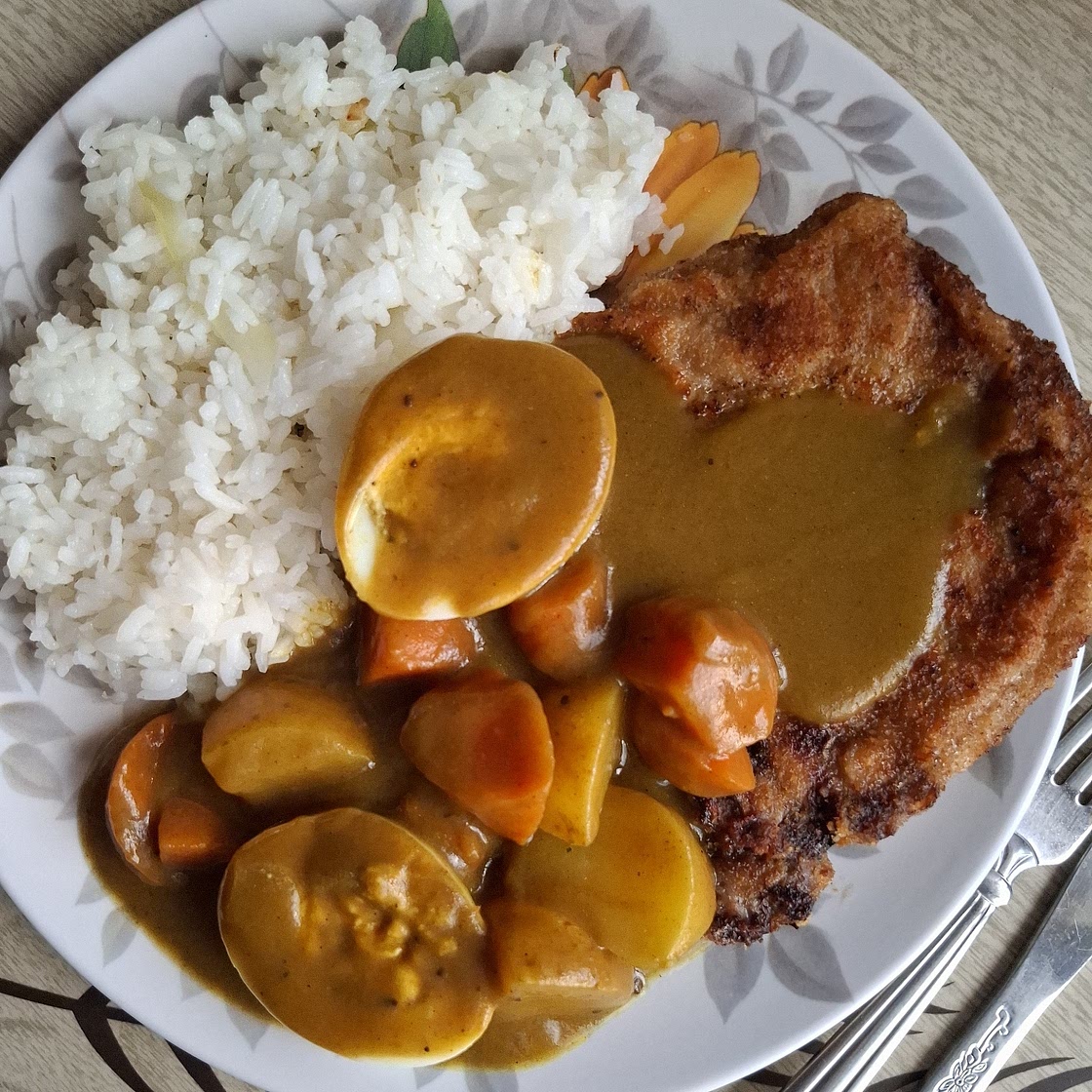 Japanese chicken katsu curry ko