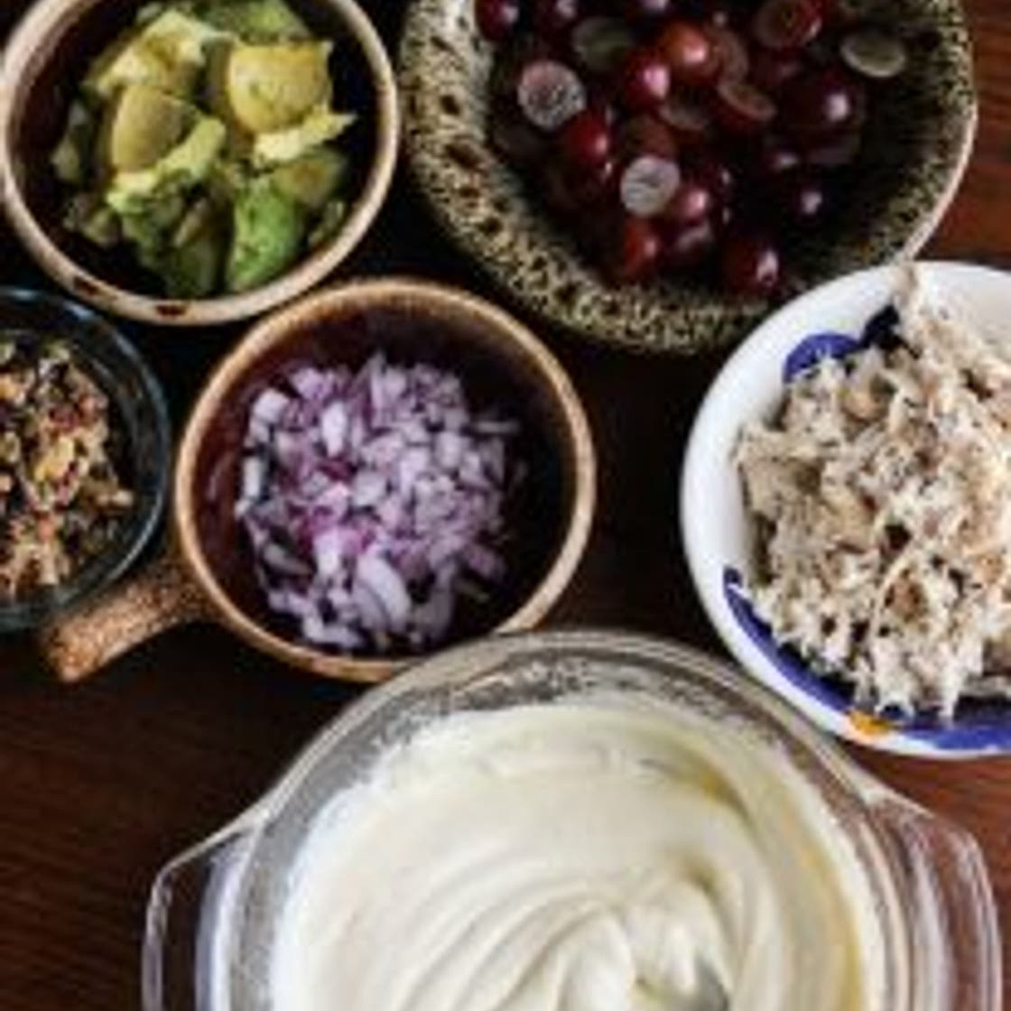 Whole30 / Paleo Chicken Salad With Walnuts!