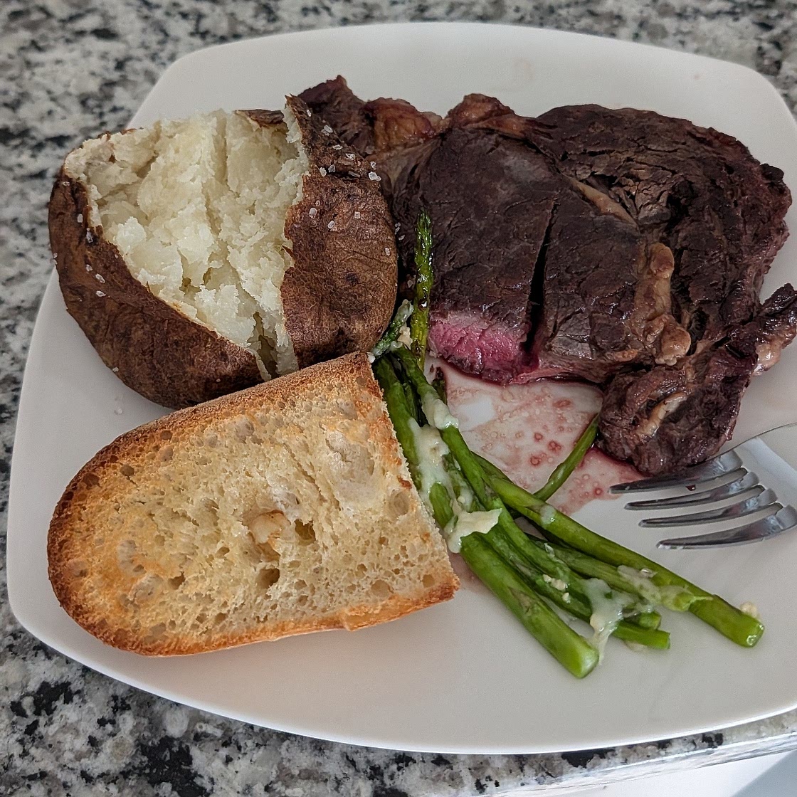 Pan-Seared Steak with Garlic Butter