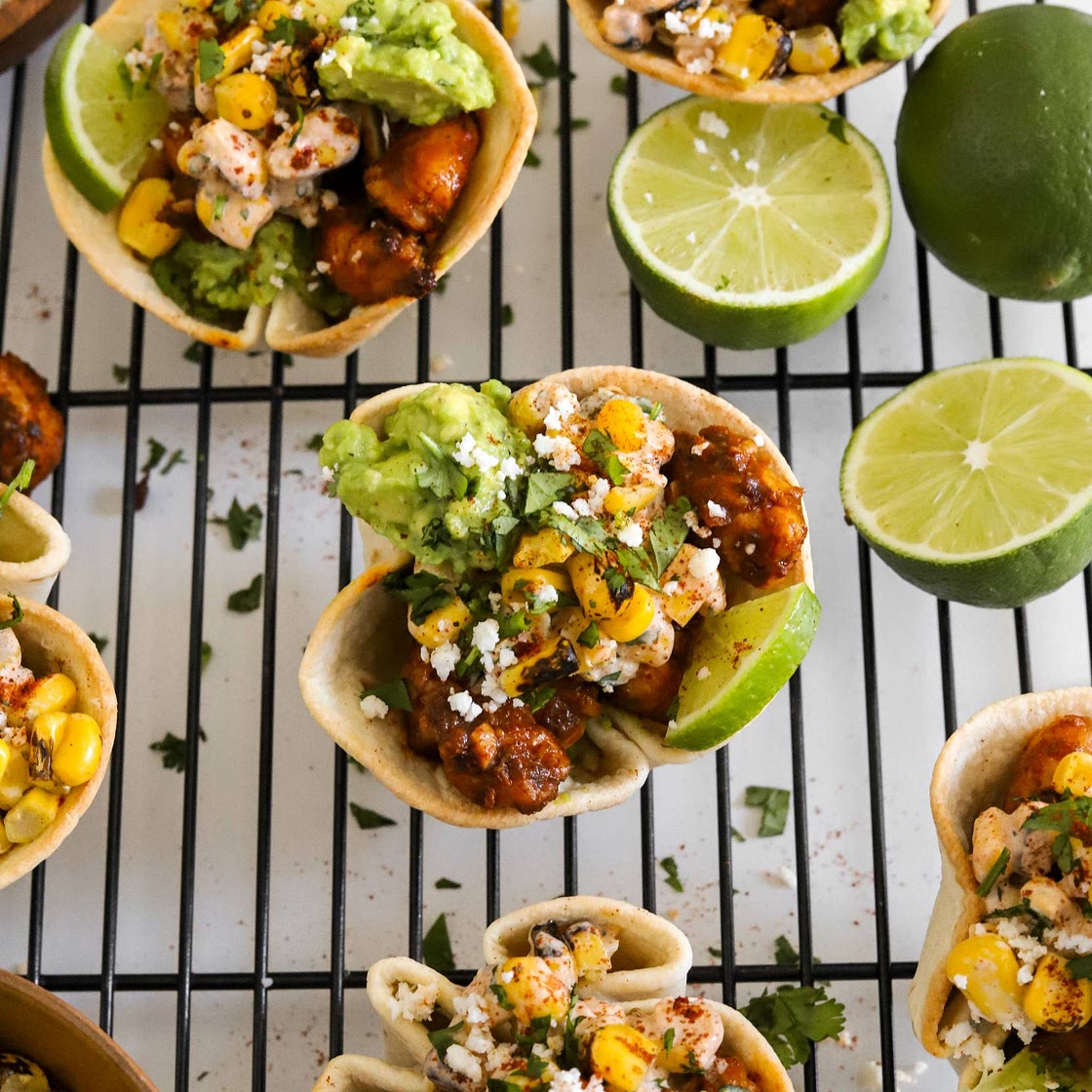 Elote Shrimp Cups