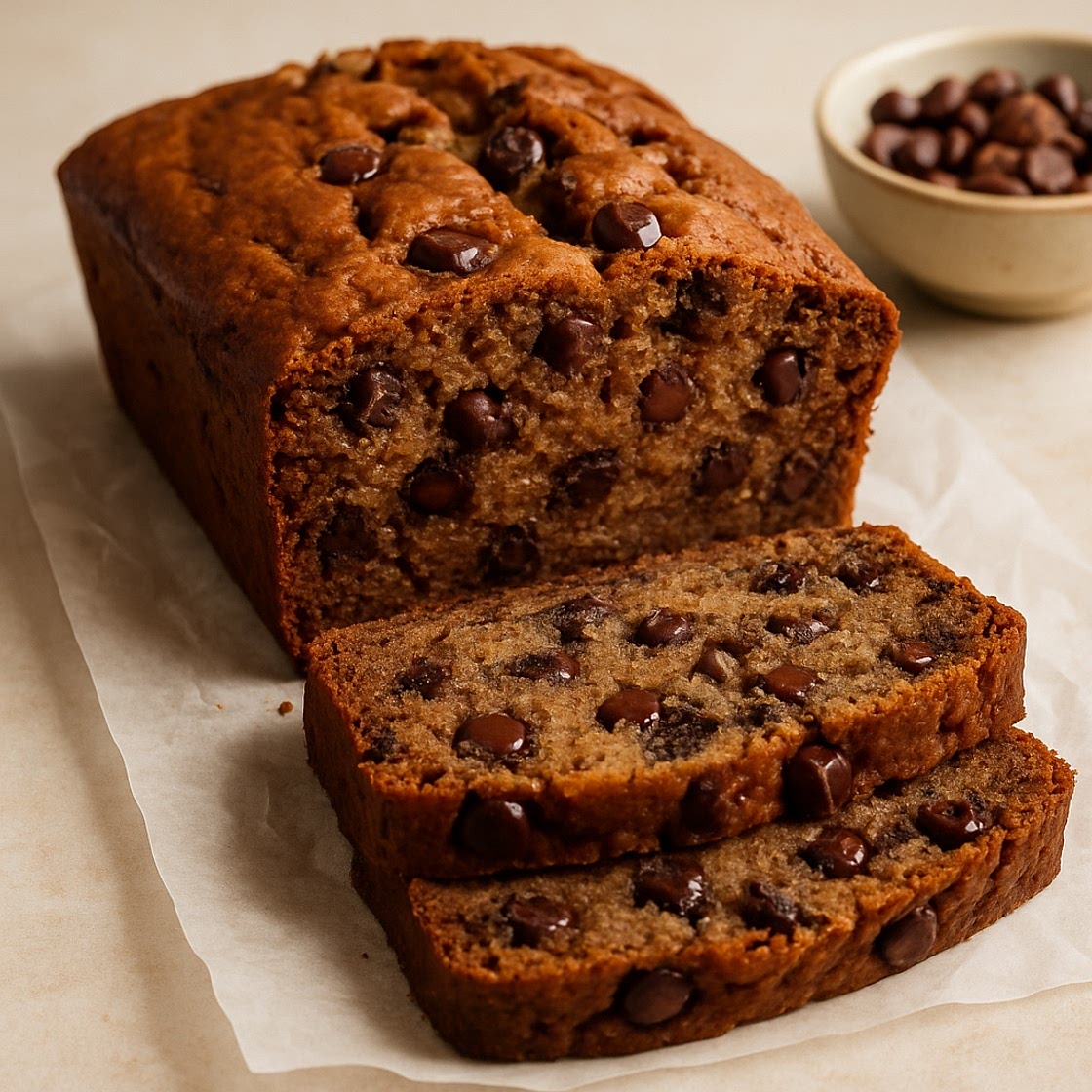 Brown Butter Chocolate Chip Banana Bread