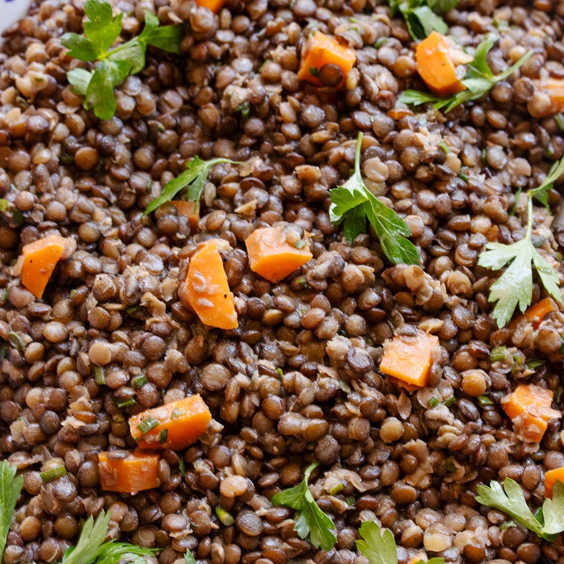French Lentil Salad - Salade de Lentilles