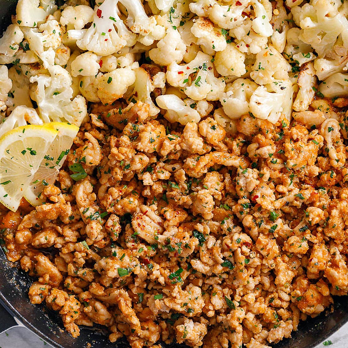 Ground Turkey Pasta Skillet