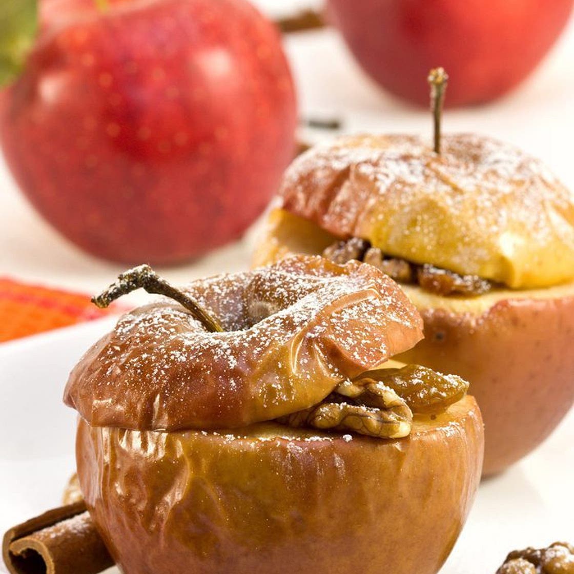 Manzanas asadas