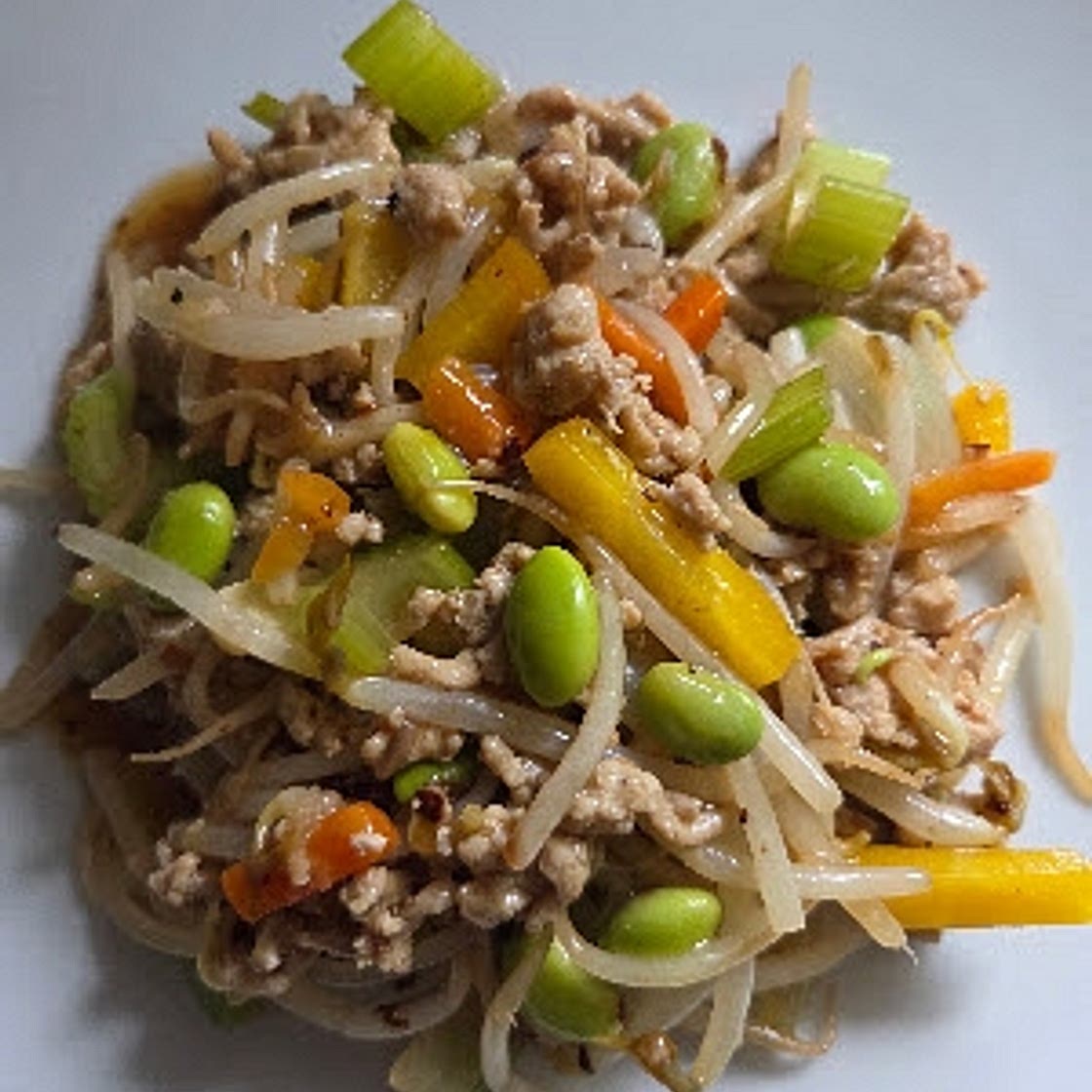 Ground Chicken Chop Suey