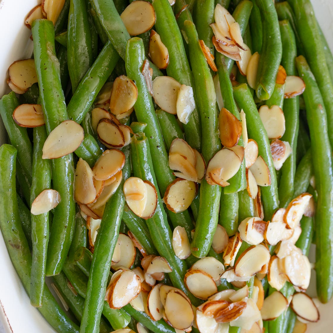 Green Bean Almondine or Haricots Verts Amandine