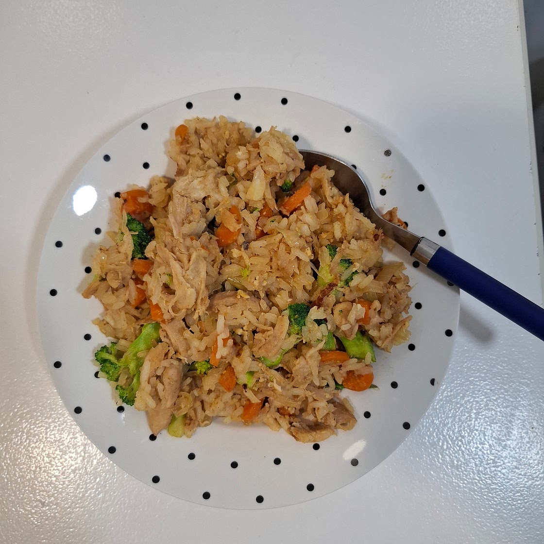 🍚🥢 ARROZ SALTEADO ESTILO ORIENTAL CON POLLO