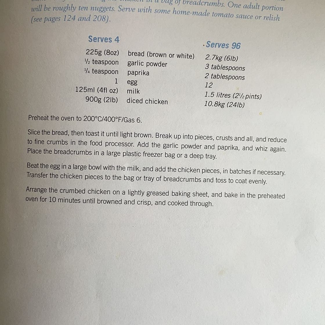 Real Chicken Nuggets (Jamie Oliver)