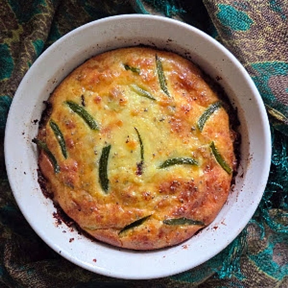 Smashed Potato Crust Quiche