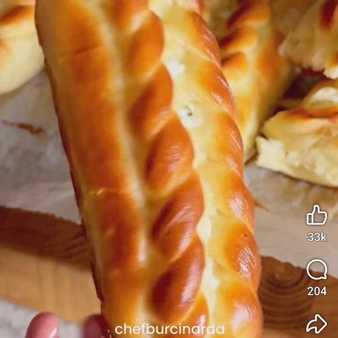 Braided Cheese Bread (Makes 10)