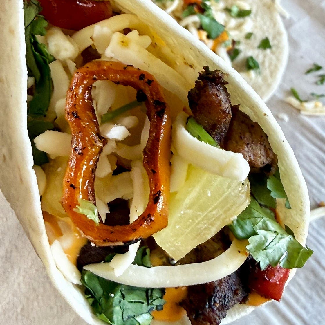 Caribbean Jerk Chicken Tacos