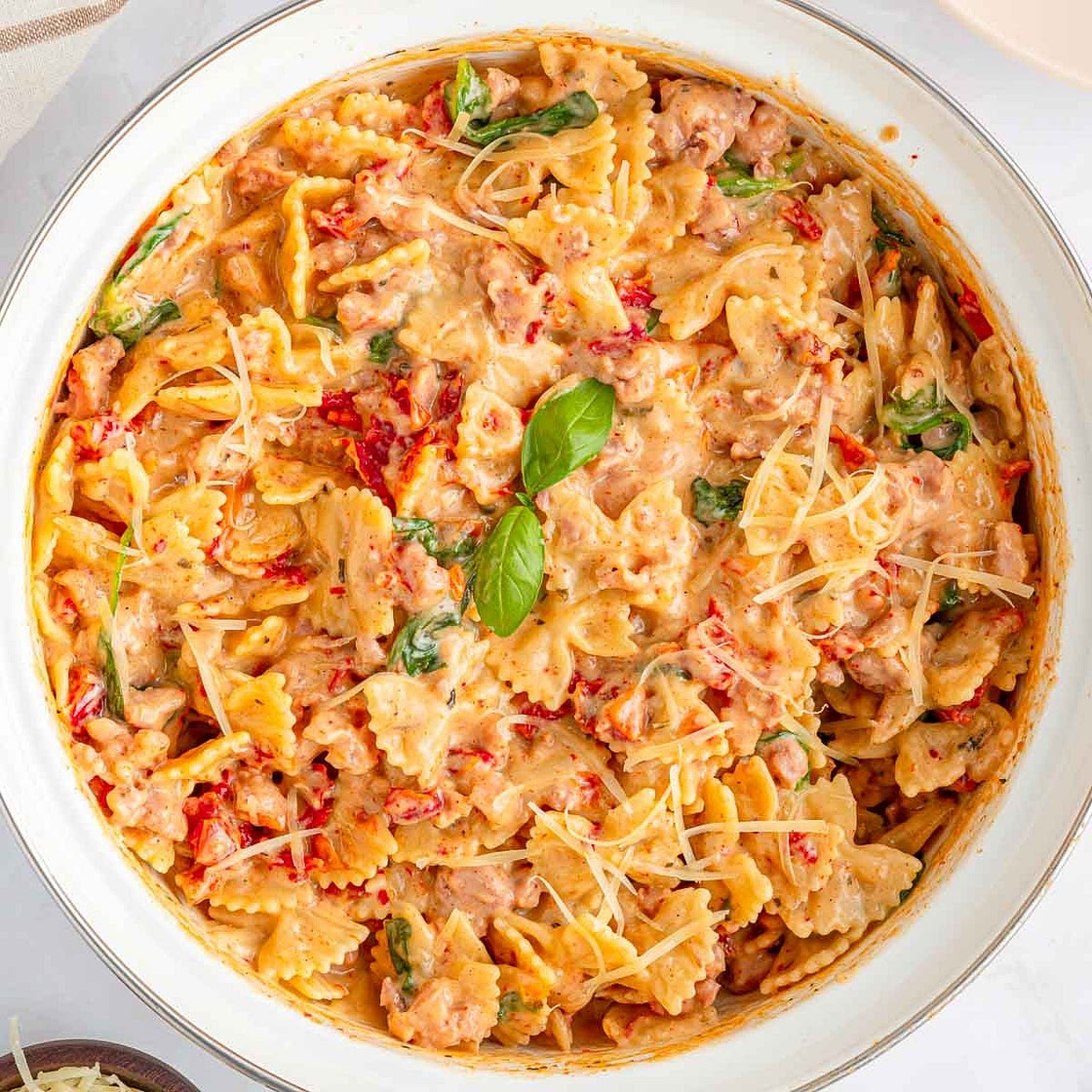Creamy Sausage Pasta (One Pot, Quick, Decadent!)