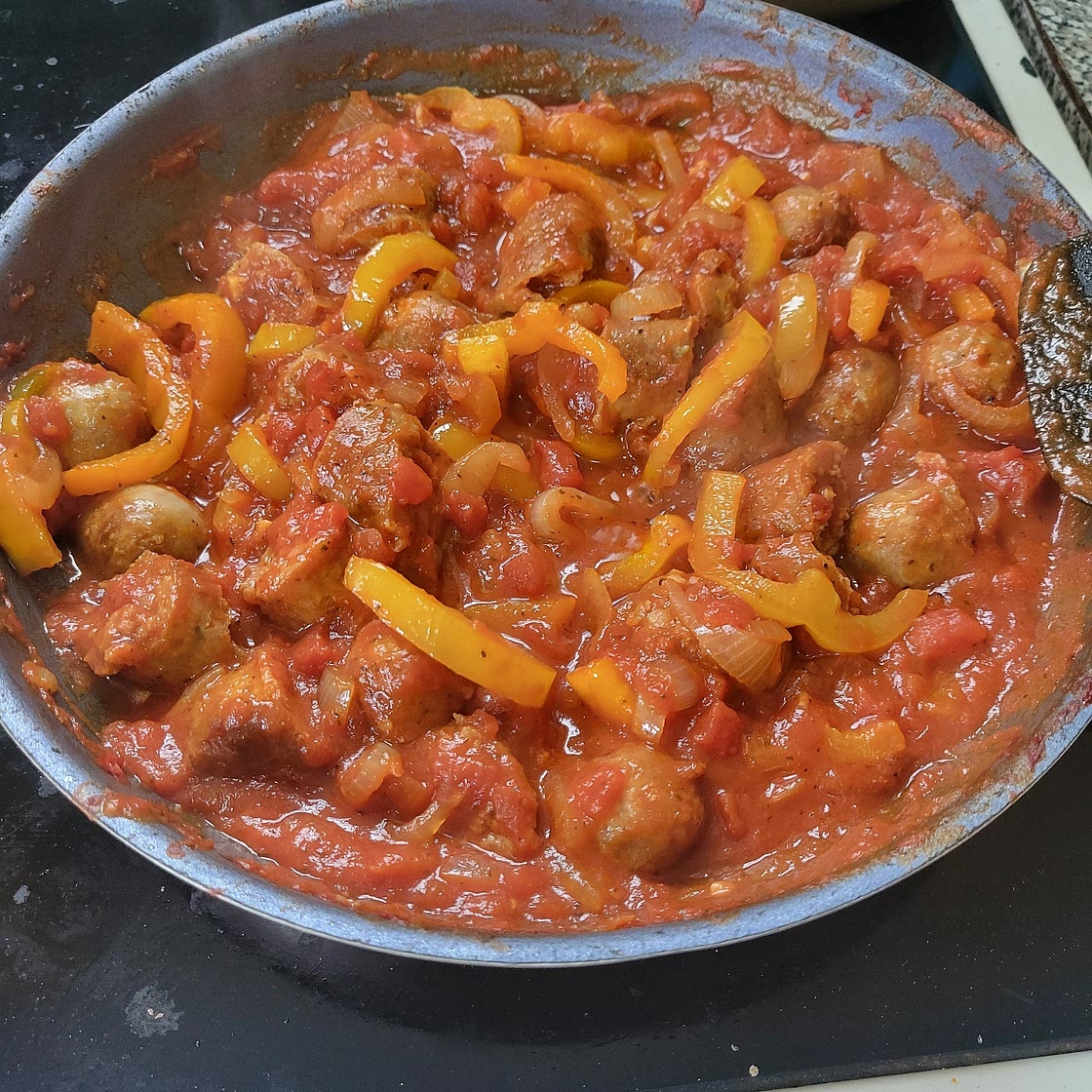 Sausage, Peppers and Onions