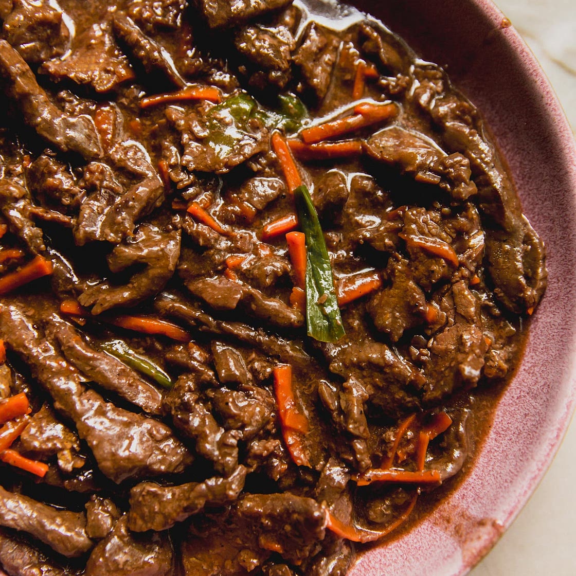 Slow Cooker Mongolian Beef