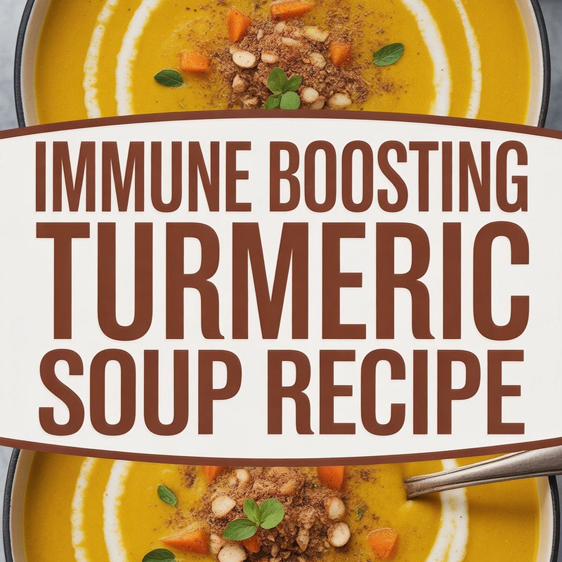 Immune Boosting Turmeric Soup Recipe
