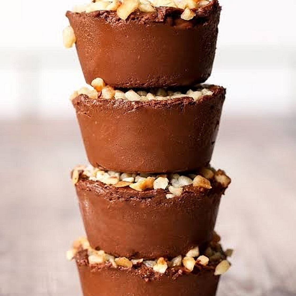 3-Ingredient Chocolate Banana Freezer Cups