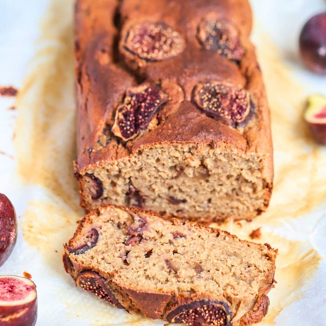 Banana and Fig Whole Wheat Vegan Bread