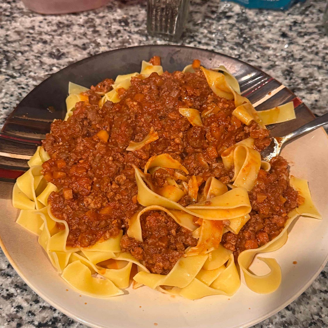 Homemade Bolognese Sauce