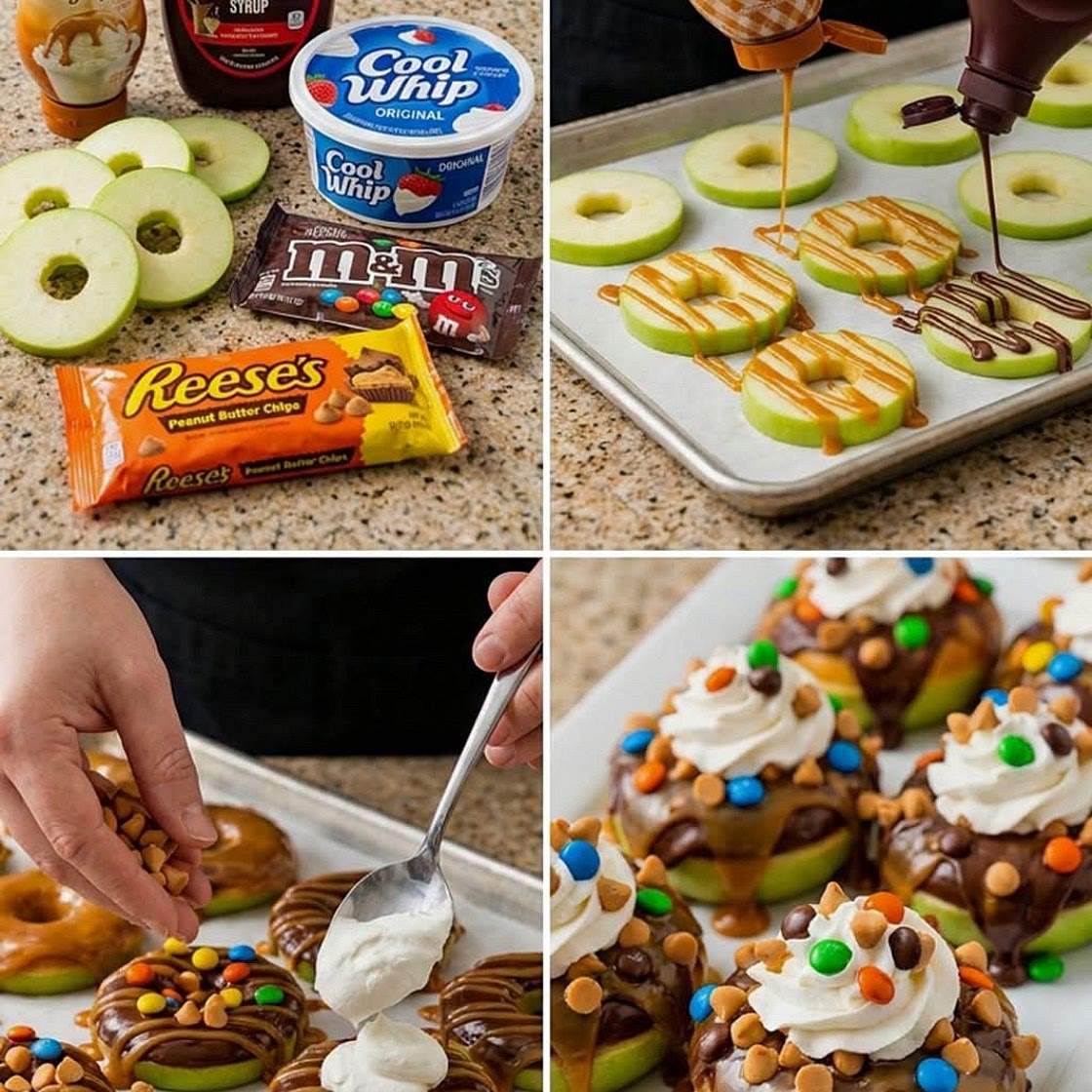Loaded Apple Donuts