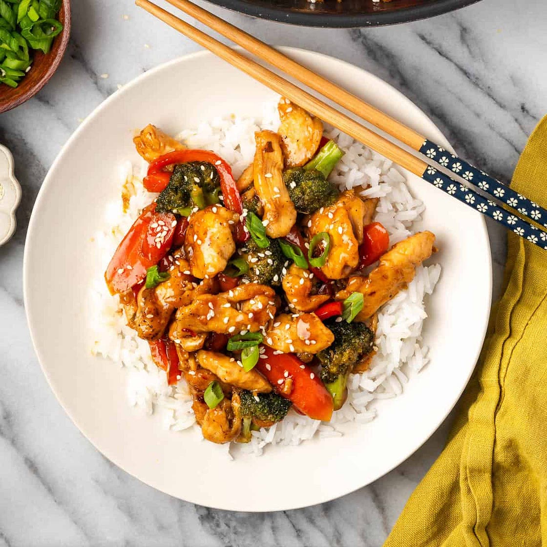 Teriyaki Chicken and Broccoli