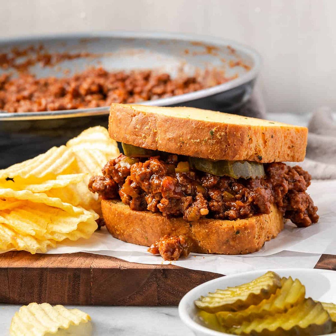 Homemade Sloppy Joes