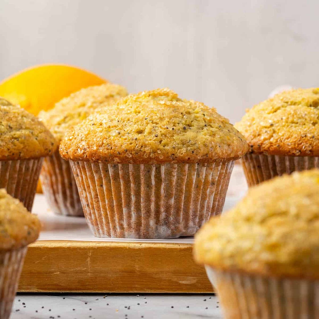 Orange Poppy Seed Muffins