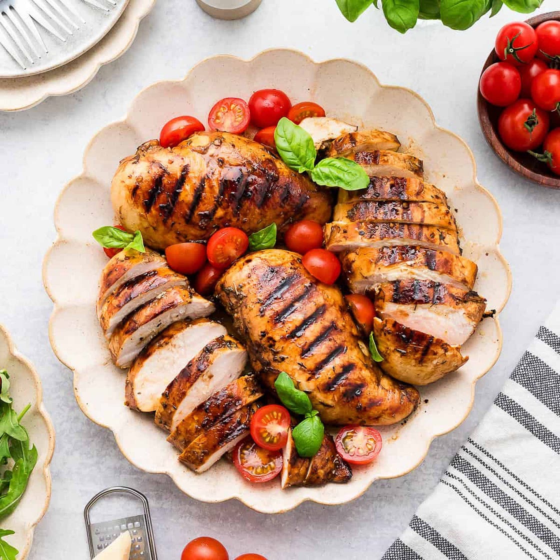 Balsamic Chicken (Grill or Stove)