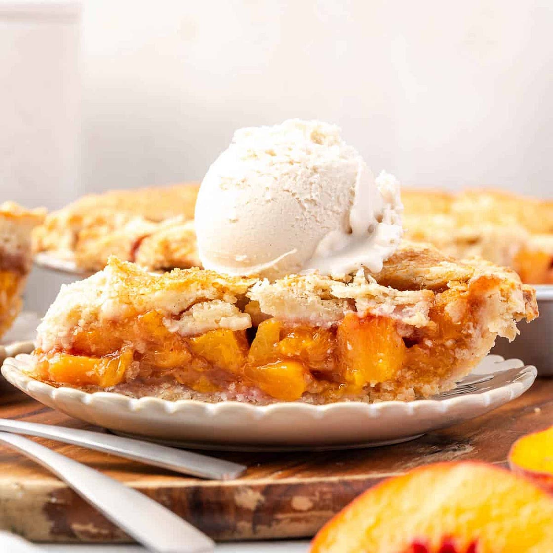 Fresh Peach Pie