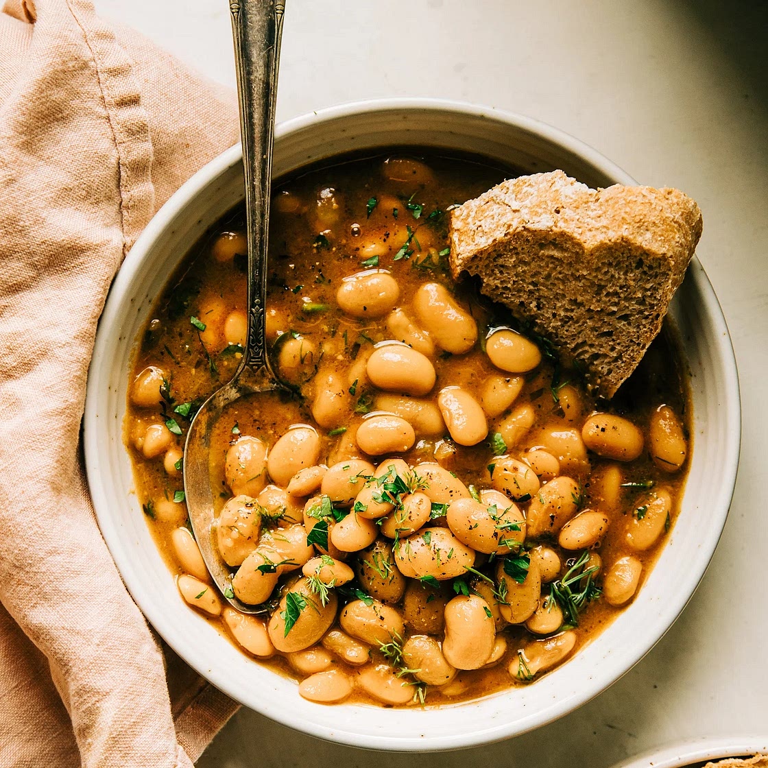 Rosemary Brothy Beans