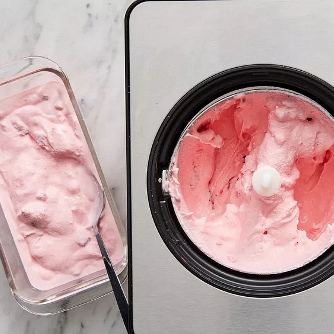 Cuisinart Fresh Strawberry Ice Cream 