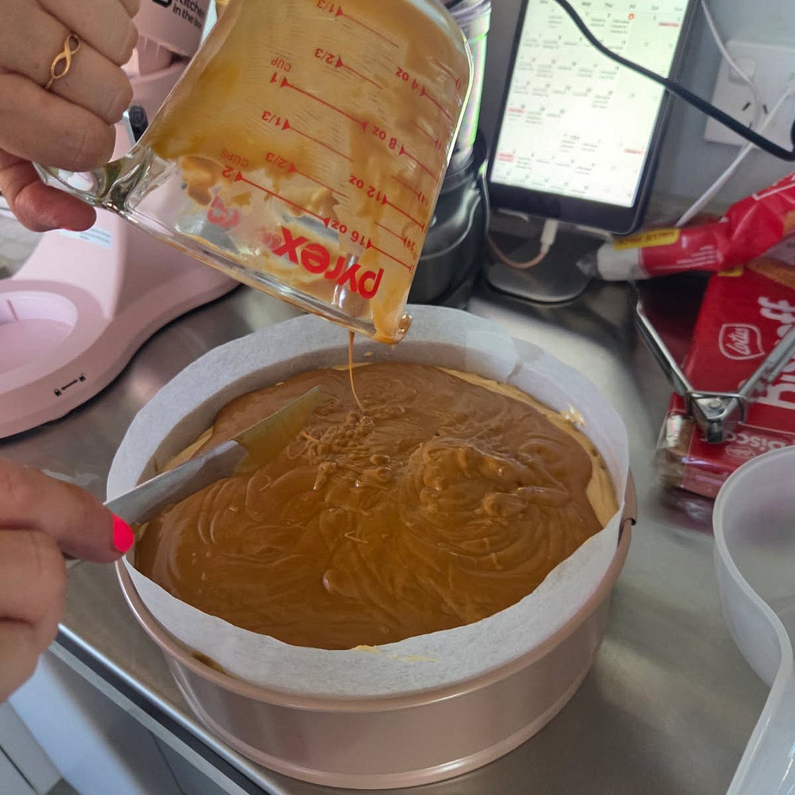 No-Bake Lotus Biscoff Cheesecake