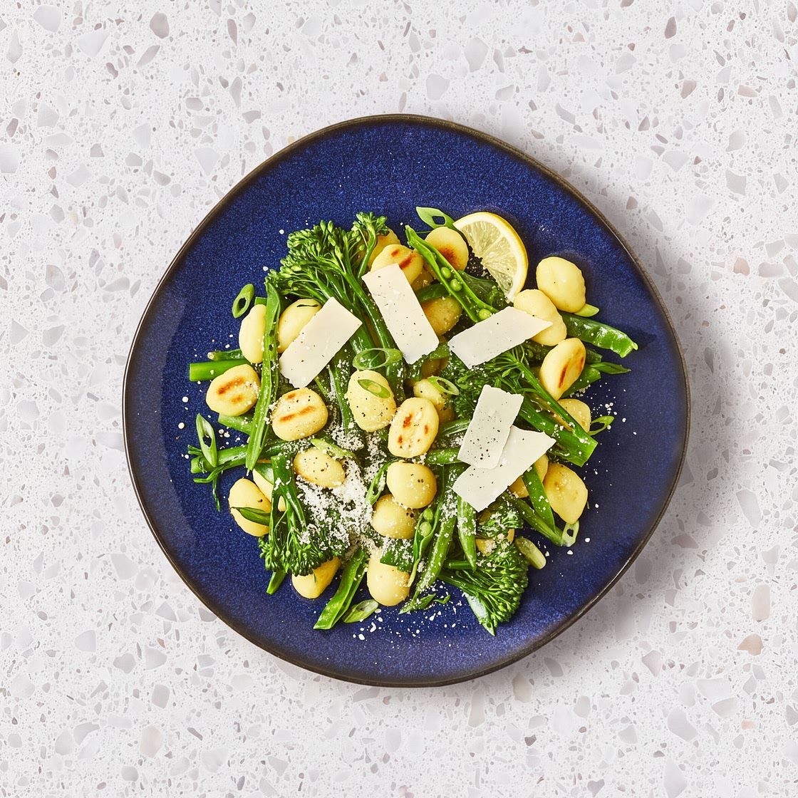 Lemony Green Veg Gnocchi
