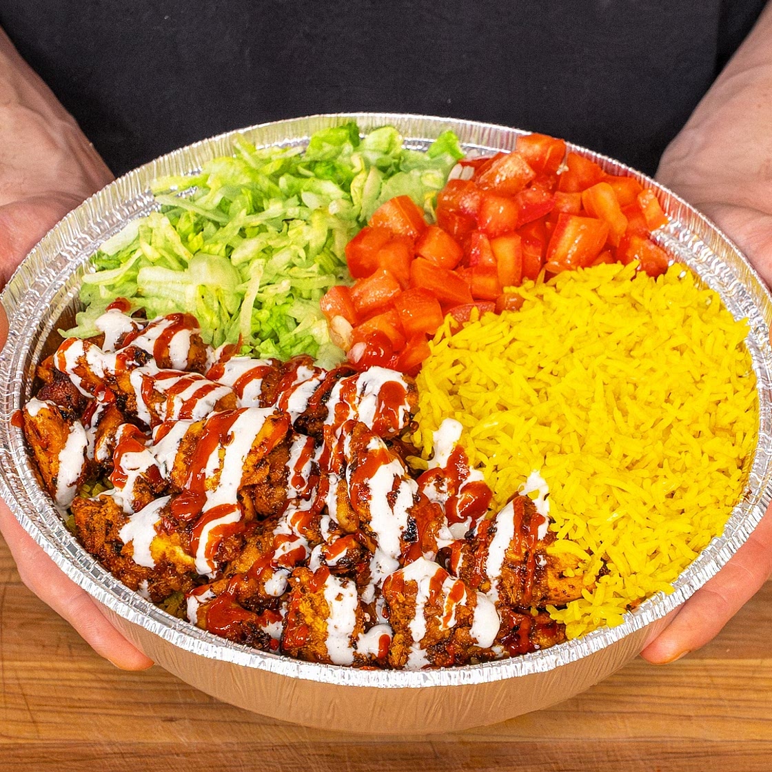 Halal Cart-Style Chicken Over Rice