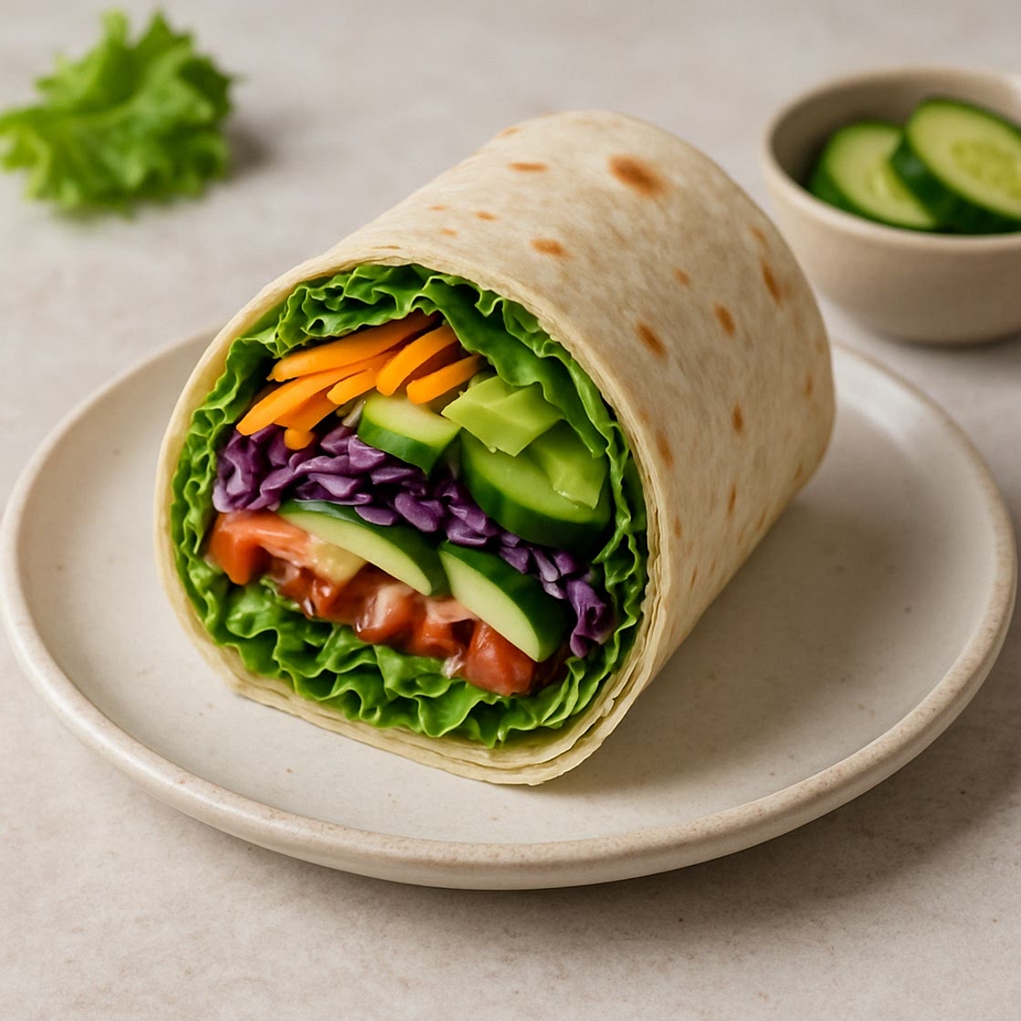 Rollo vegetariano