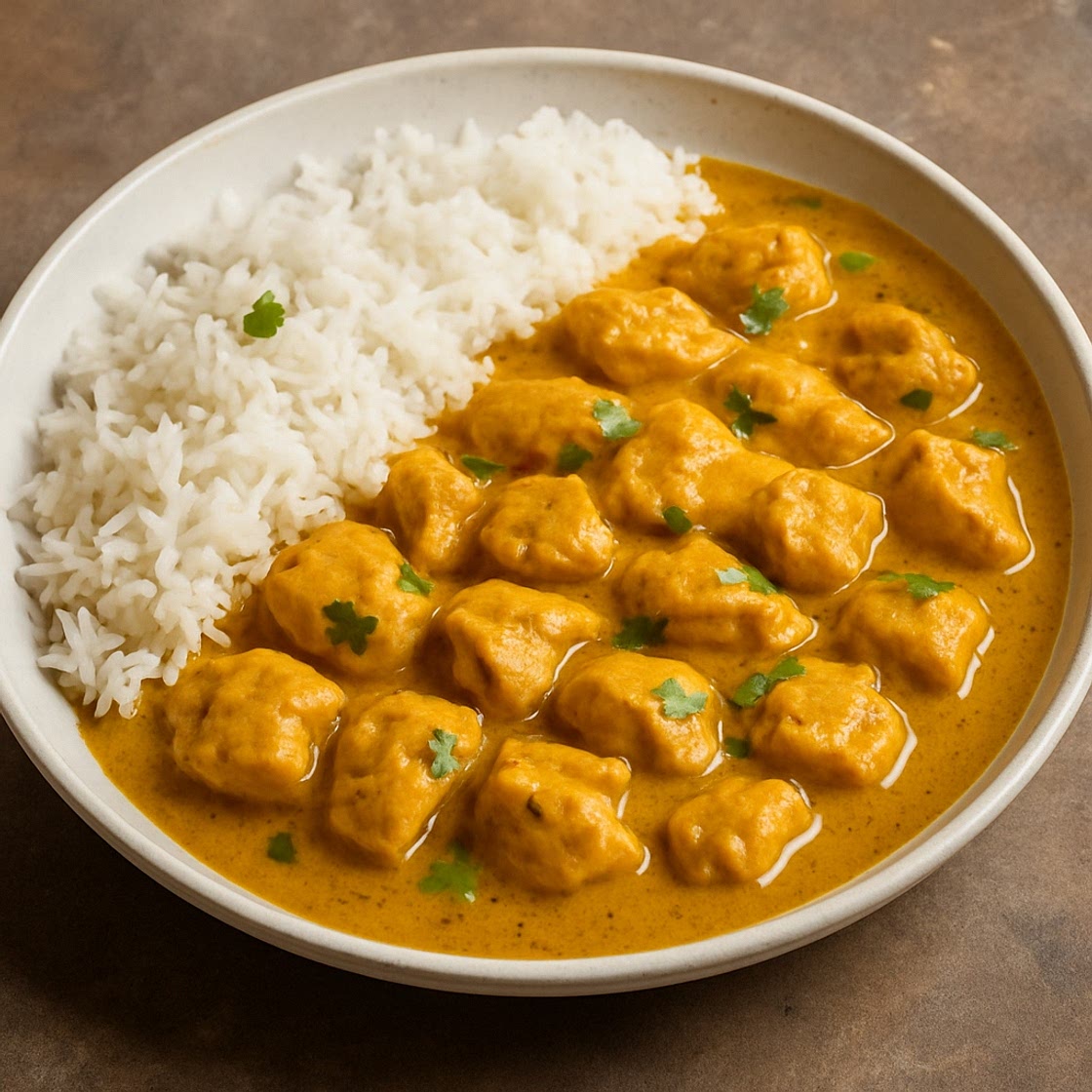 Pollo en curry
