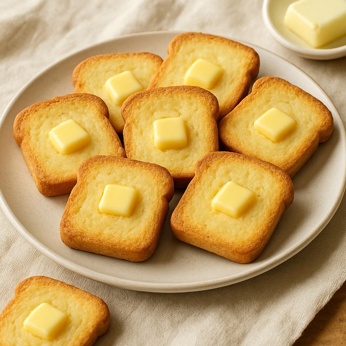 Buttered Toast Cookies