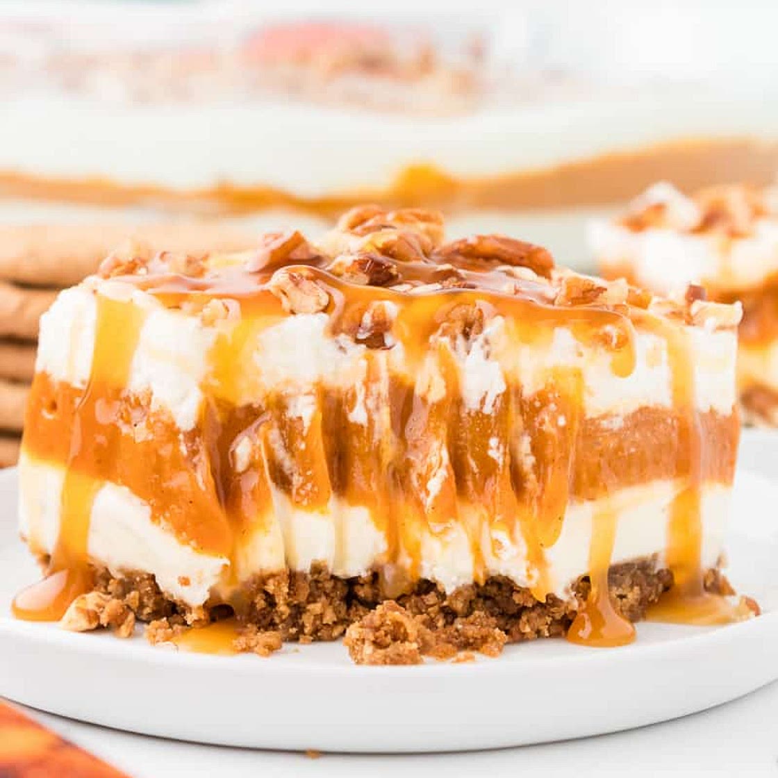 BEST Pumpkin Delight Recipe (Easy No-Bake Dessert)