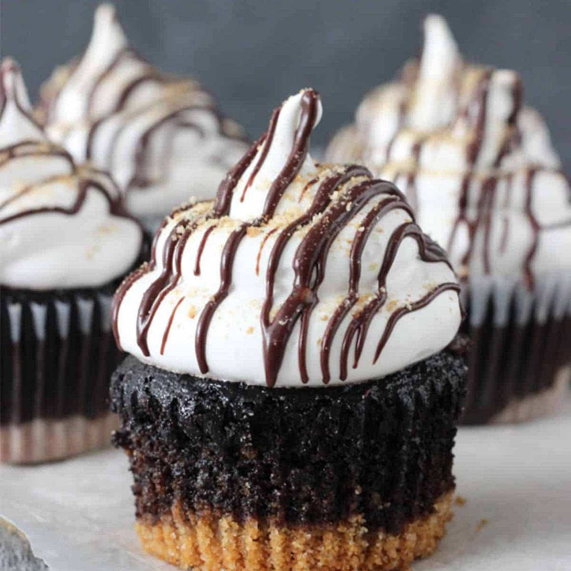 S'mores Cupcakes