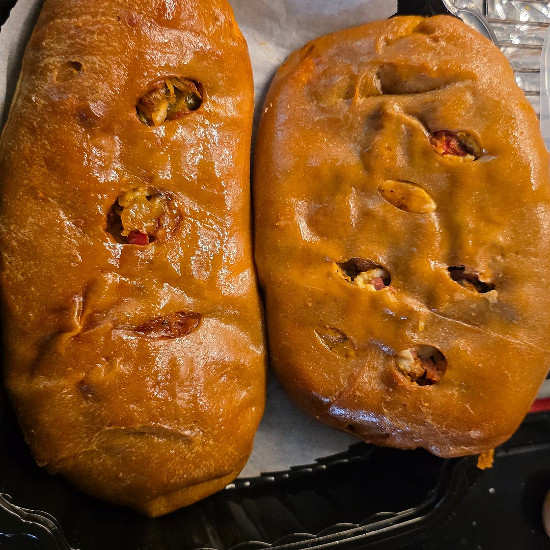Stromboli (Lupin flour version)
