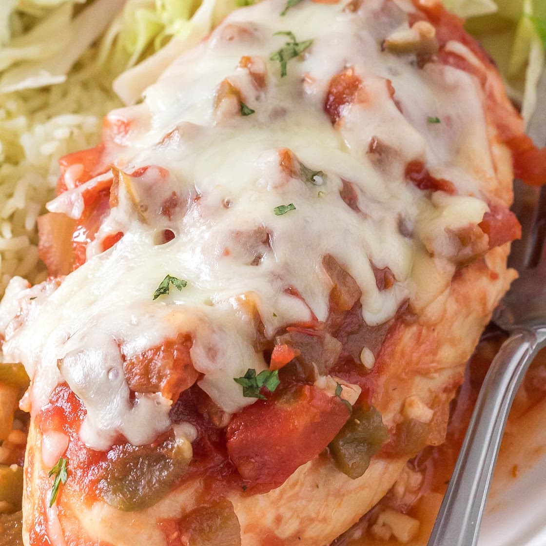 Crockpot Salsa Chicken